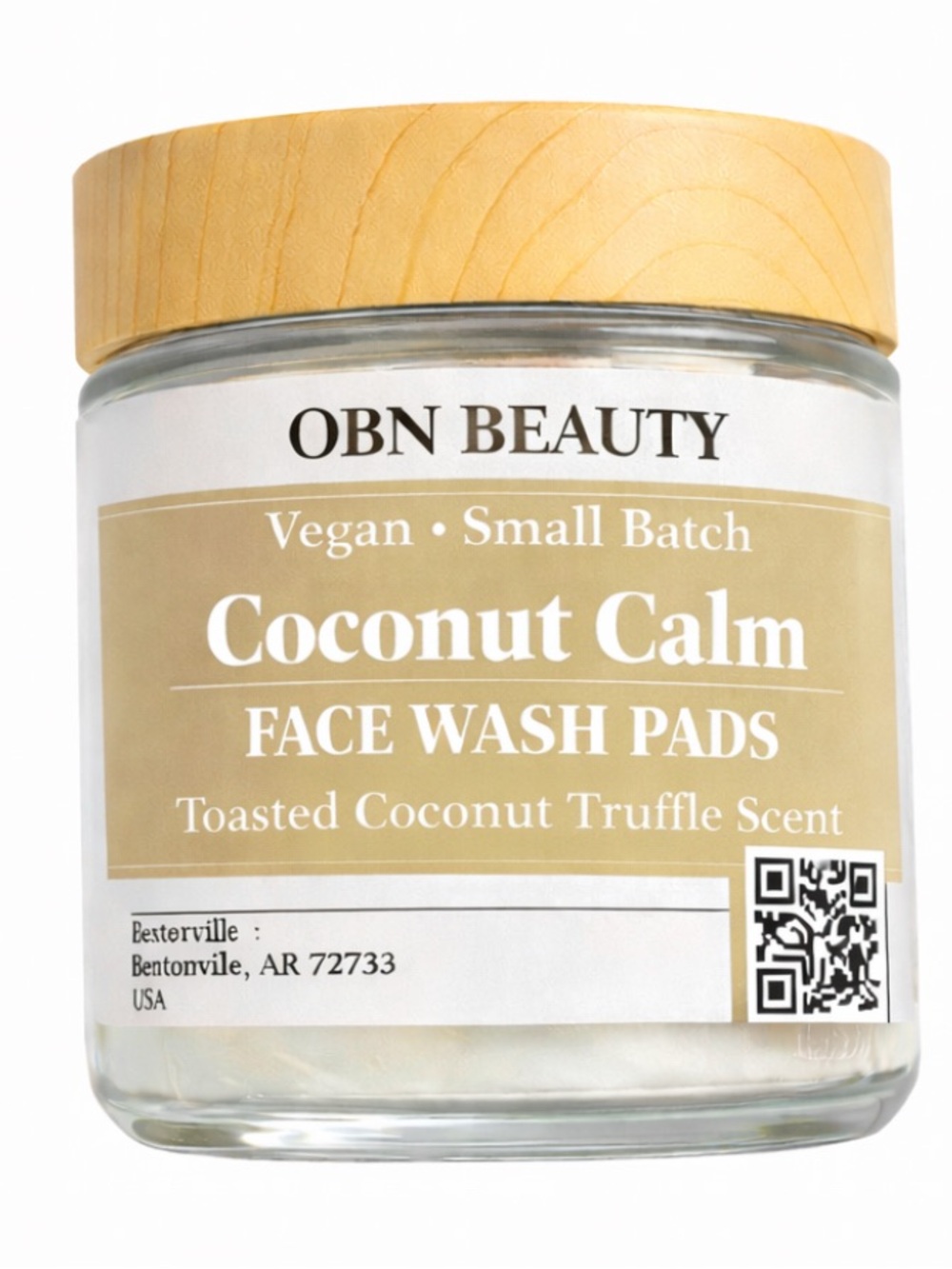 OBN BEAUTY Coconut Calm Face Wash Pads - 30 ct - Picture 6 of 7